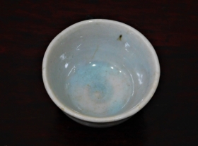 ⑫李朝白磁盃分院末期１