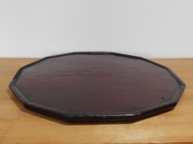 ④李朝ソバン十二角天板盆ｂ 1