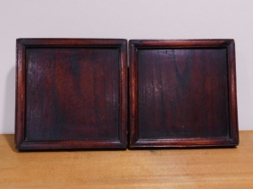 ②李朝木製台2点23８