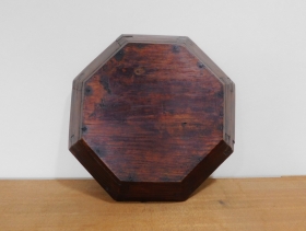 ①李朝木製八角盆ａ 3