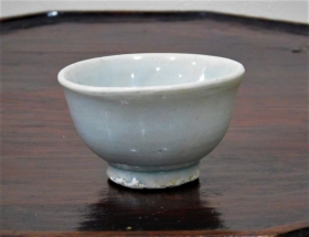 ⑫李朝白磁盃分院末期２