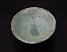 ⑤李朝刷毛目平盃１