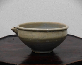 ②李朝白磁片口色変り２