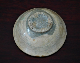 ⑤李朝刷毛目平盃３