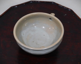 ②李朝白磁片口色変り３
