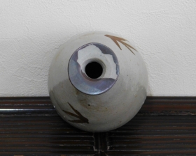 ⑤李朝鉄砂徳利 3