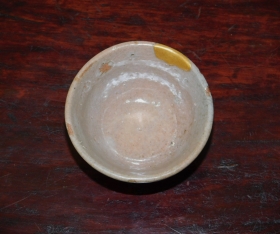 ⑥赤上がりの李朝盃２